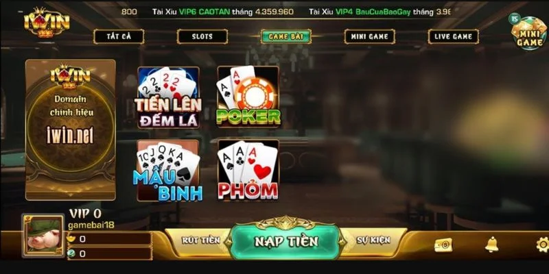Có thể nói rằng tỷ lệ thắng trong mỗi tựa game bài IWIN là rất lớn.