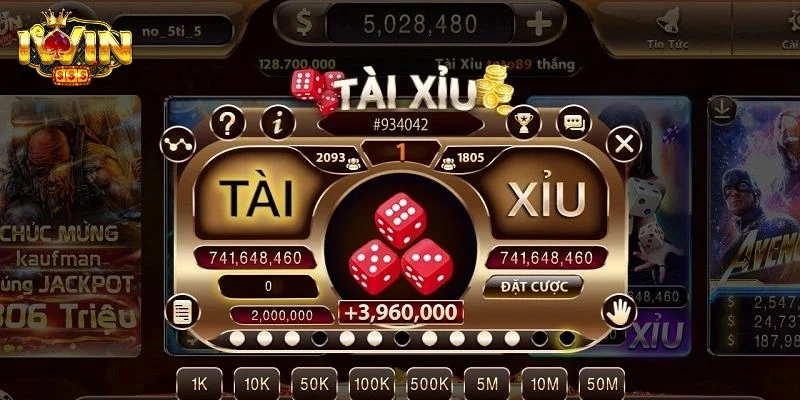 Top game tài xỉu IWIN có rất nhiều lựa chọn thú vị.
